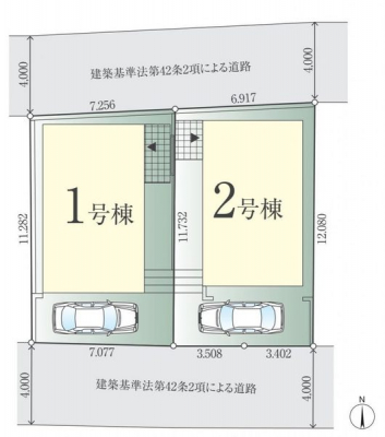 　JR相模線「香川」駅まで徒歩４分！！
南道路整形地につき、とっても明るく開放的です！！
参考建物のご案内も可能です！